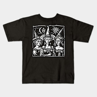 Medieval Witches #3 Kids T-Shirt